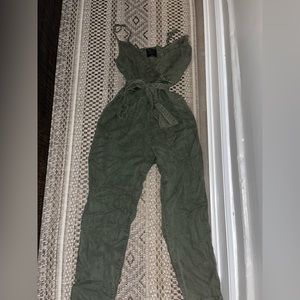 Abercrombie Green Soft jumpsuit